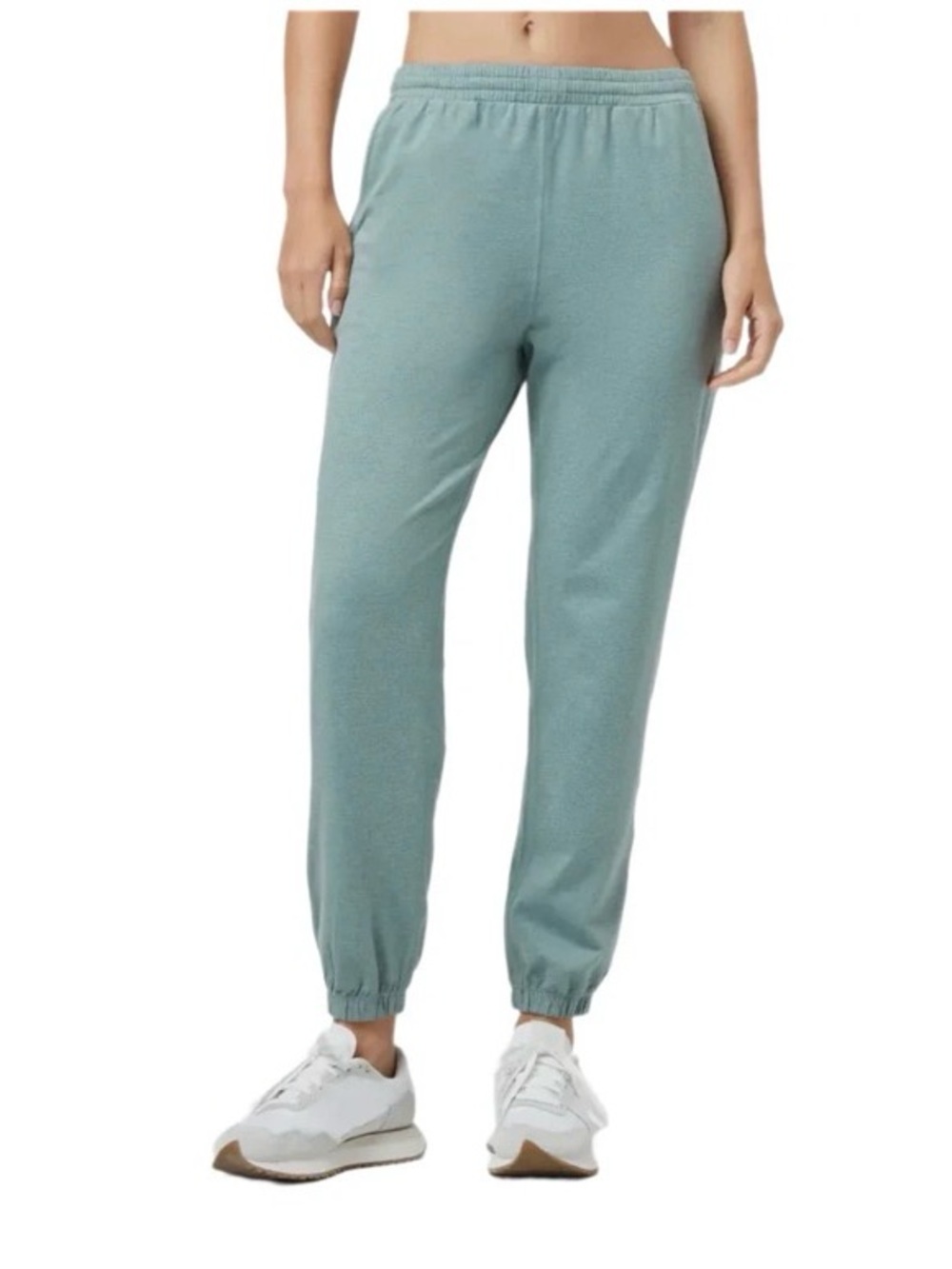 Vuori Boyfriend Jogger in vintage pistachio Heather